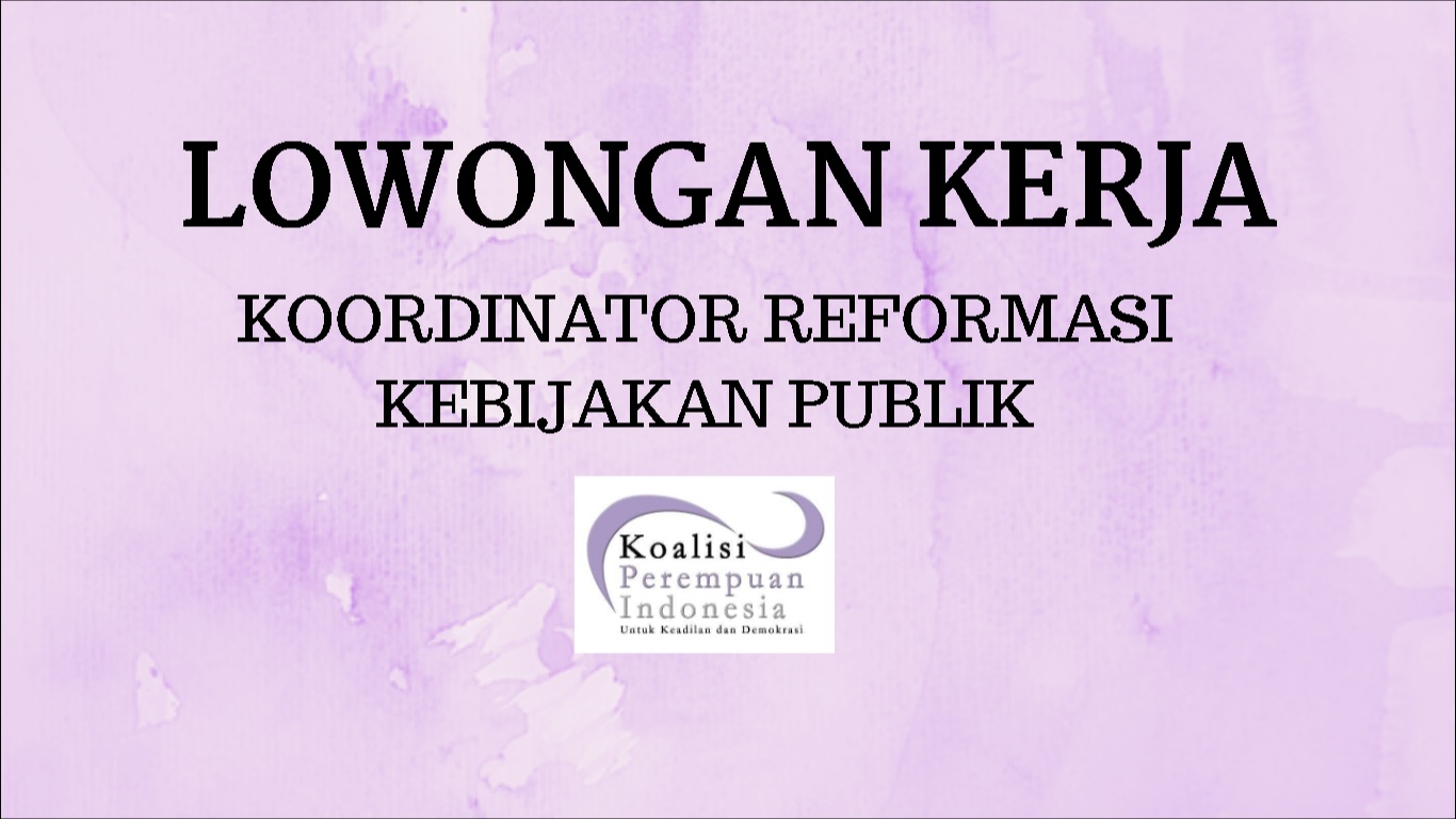 LOWONGAN KERJA