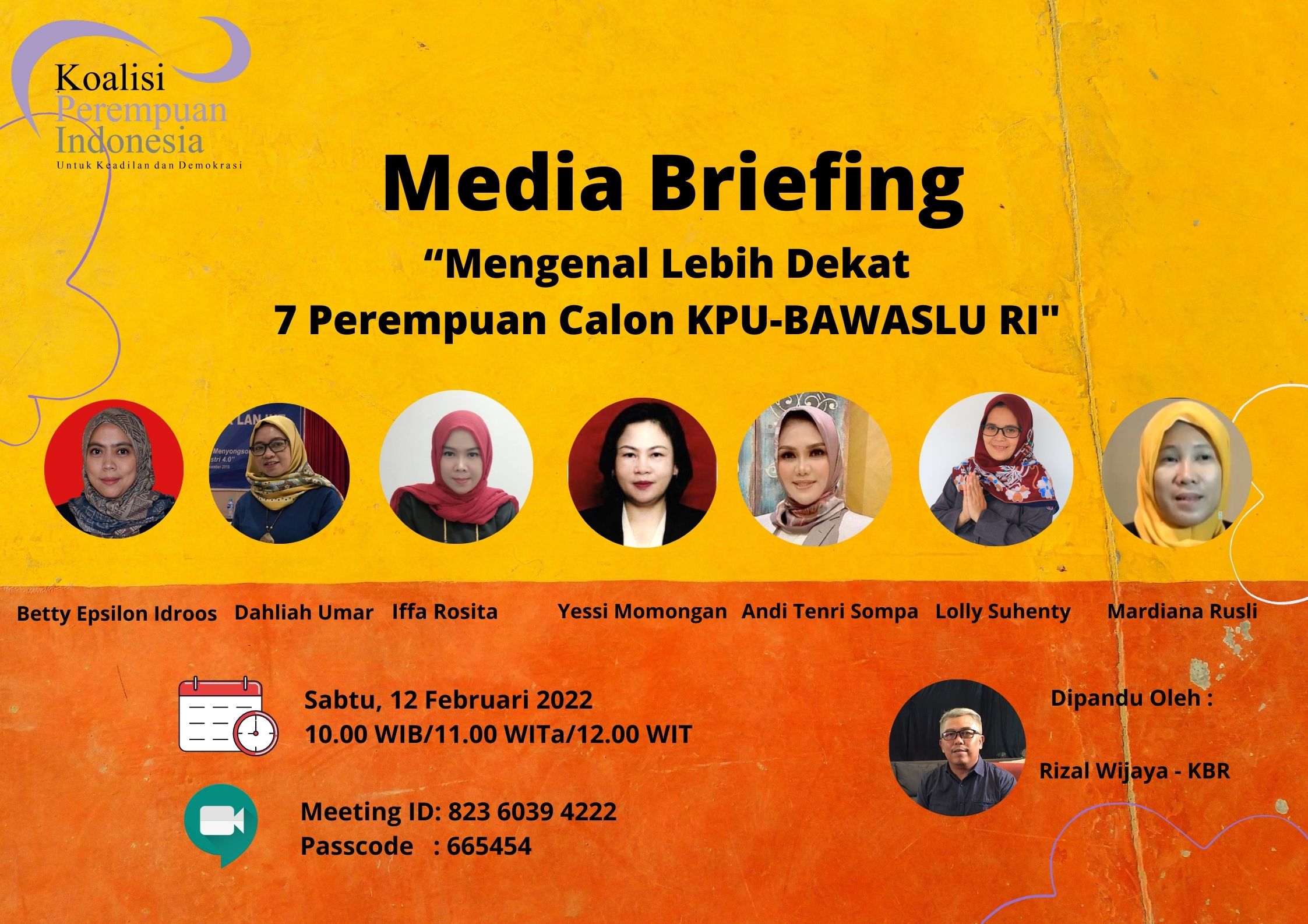 Undangan Media Briefing | Koalisi Perempuan Indonesia